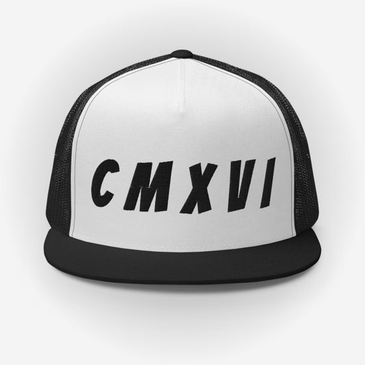 Roman numeral 916 Trucker Hat